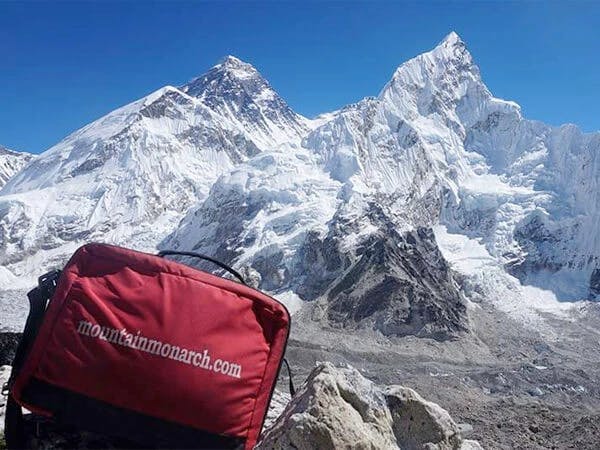 trek to Everest base camp in Nepal
