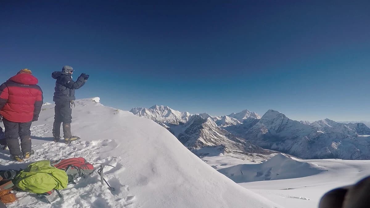 Peak climbing in Nepal