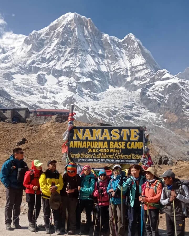 Trekking to Annapurna Sanctuary